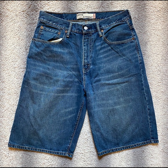 Levi's Other - Levi’s Jean Shorts Mens 32 Loose Straight Blue